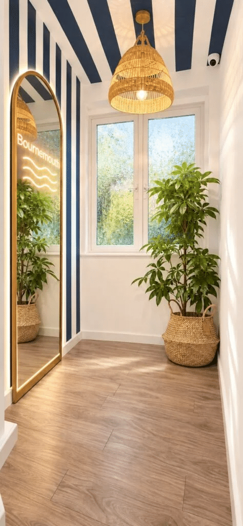 Styled hallway in Bournemouth